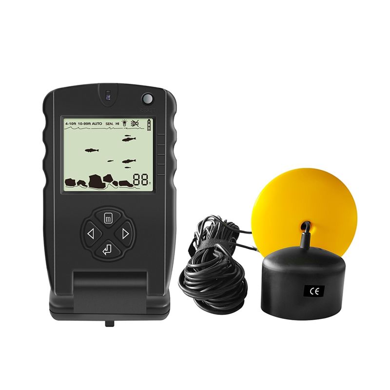 Fishing Depth Finder - New Portable Fish Finder, Ice Fishing