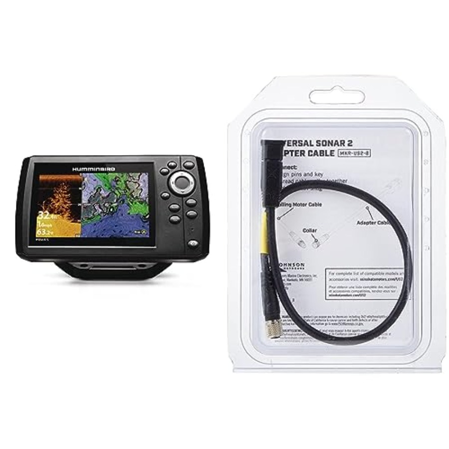 Fish Finder Gps - Helix 5 Fish Finder and Accessories