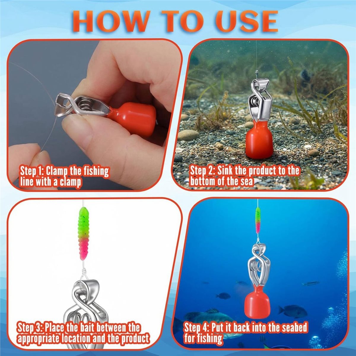 Fishing Depth Finder - 618 Mega Sale 4 Pack Depth