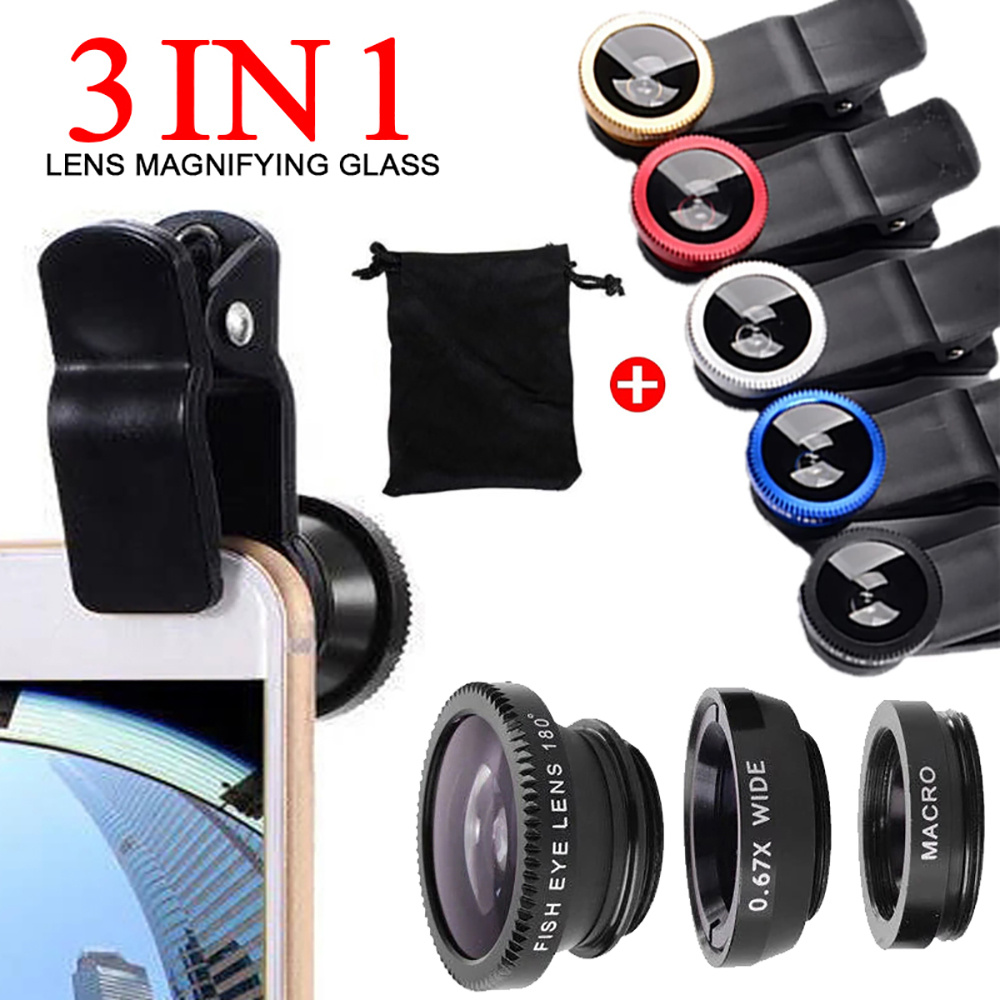 Universal 3 in 1 Fish Eye Lens - Fishing Camera review and price