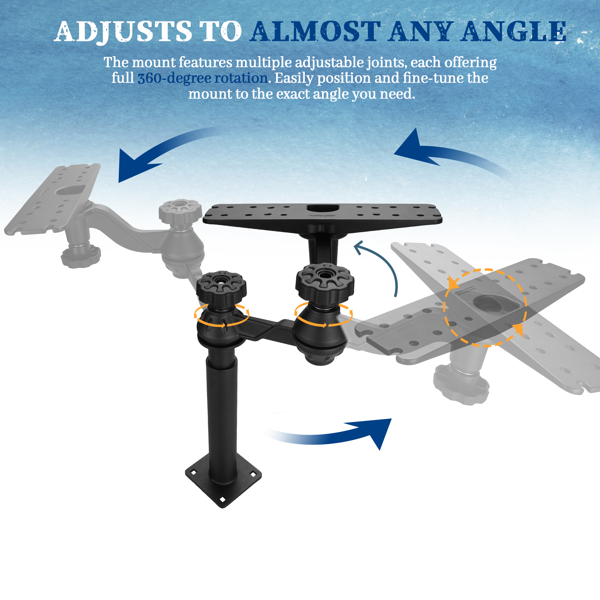 Telescoping Fish Finder Mount  - Fish Finder review and price