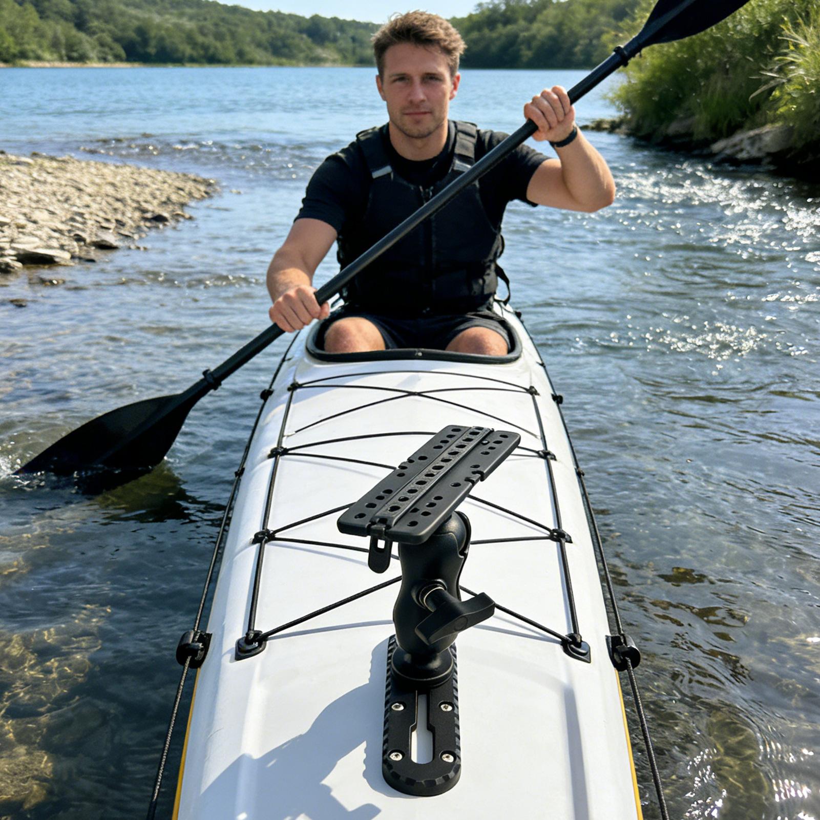Kayak Track Mount With Screws  - Fish Finder Mount review and price