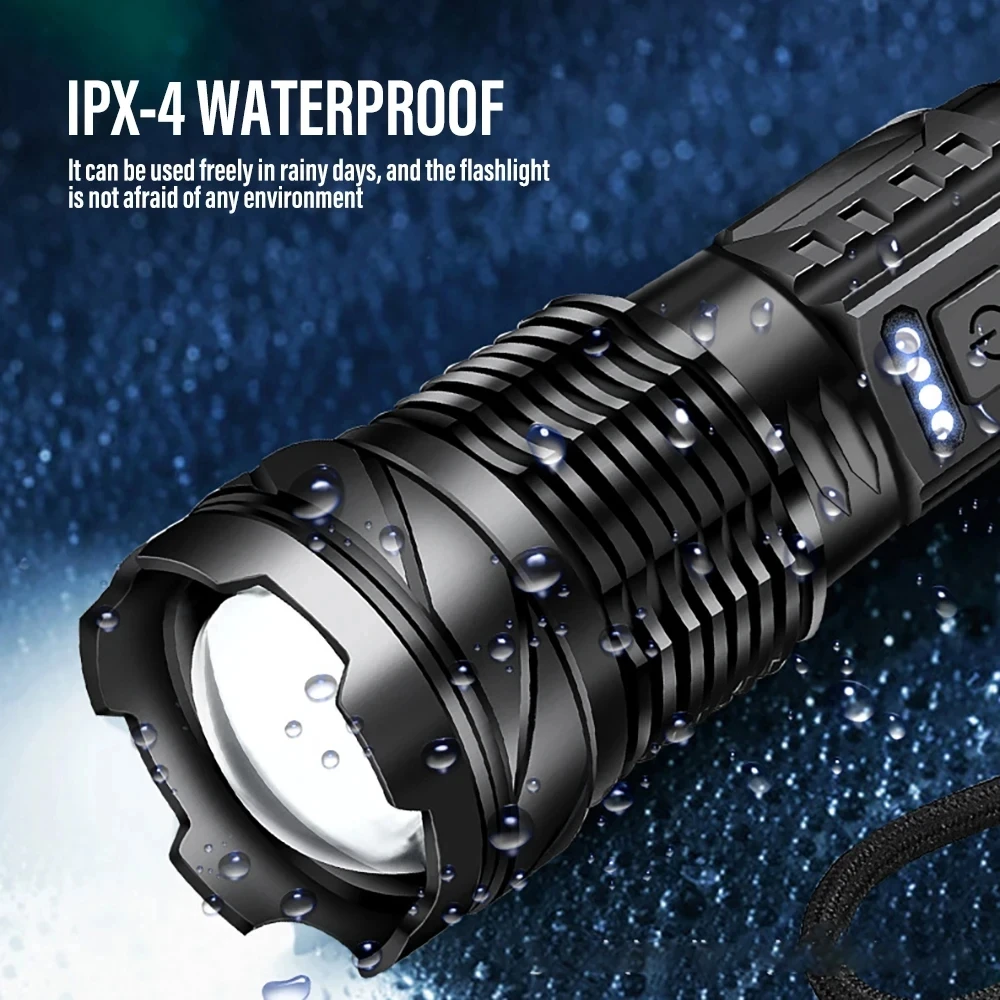 Powerful LED Flashlight Rechar - Fishing Light review and price