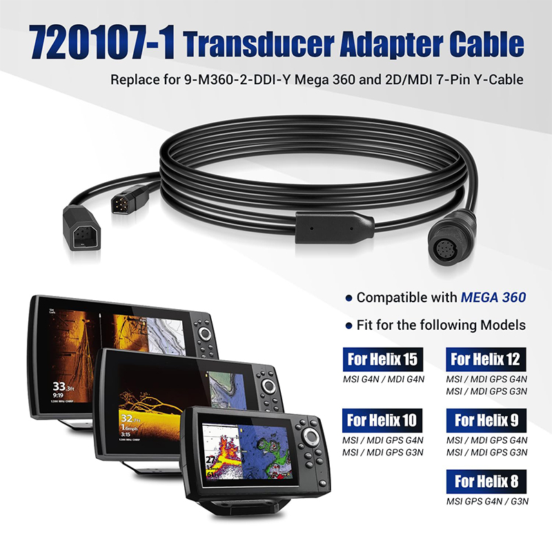 720107-1 Transducer Adapter Ca - Fish Finder Cable review and price