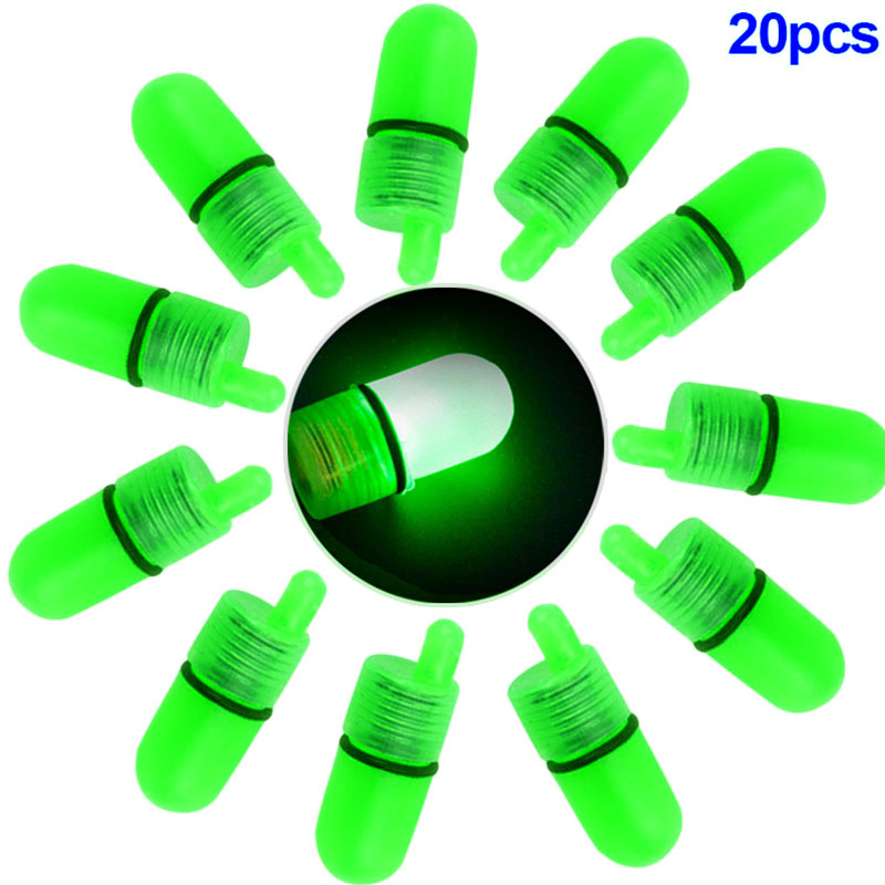20/40/100pcs Night Fishing LED - Bite Alarm review and price