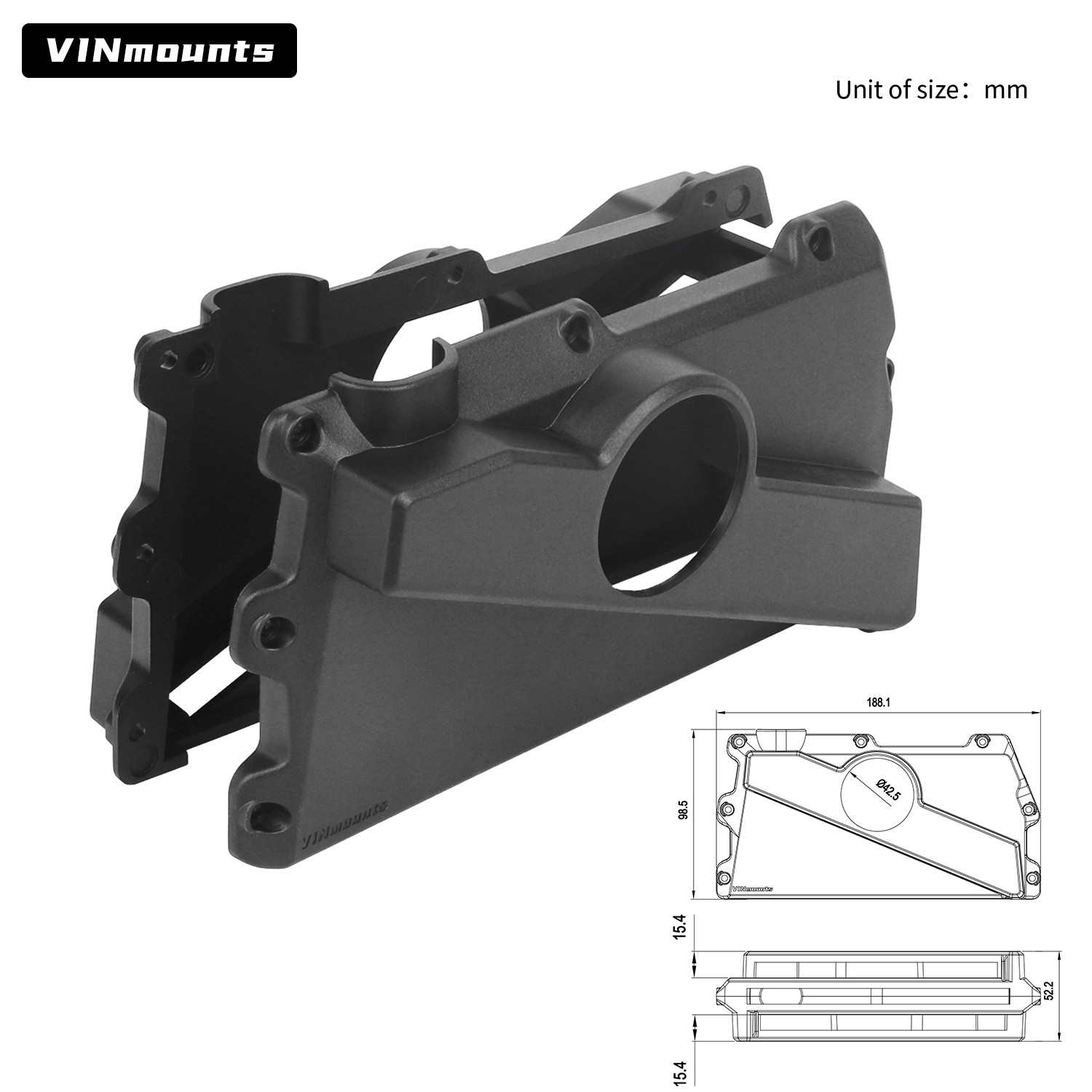 VIN Mounts Garmin LVS34 LiveSc - Fish Finder Mount review and price