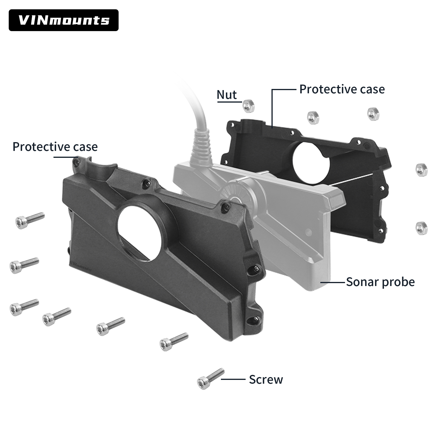 VIN Mounts Garmin LVS34 LiveSc - Fish Finder Mount review and price