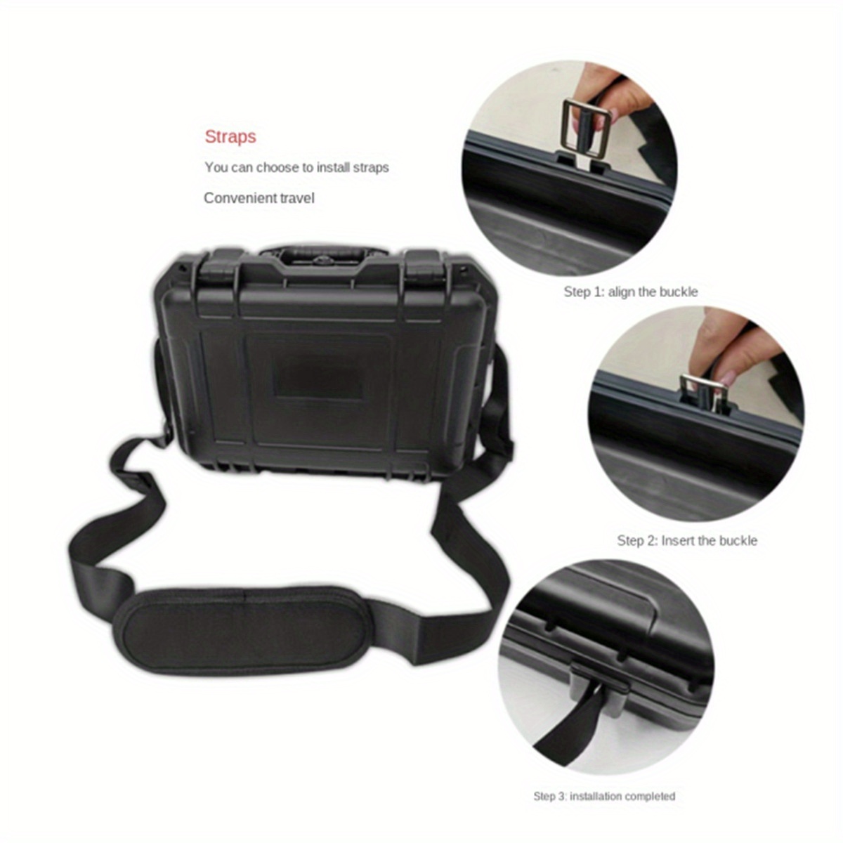 1pc Waterproof Hard Carry Case - Fish Finder Case review and price
