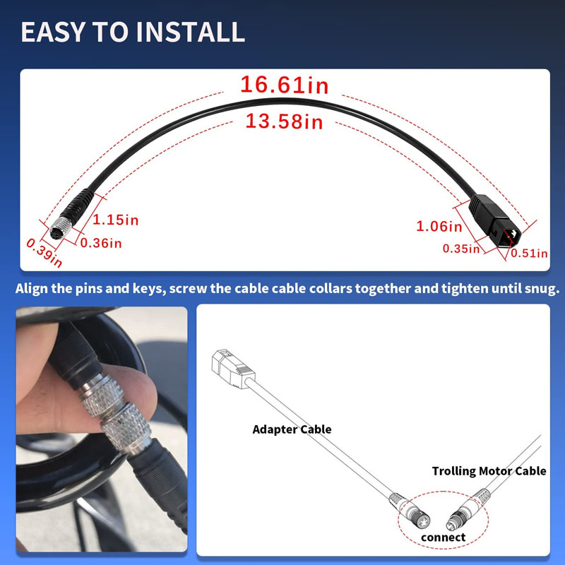 Universal Sonar Transducer Ada - Fish Finder Cable review and price