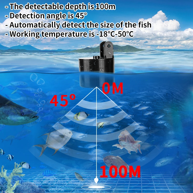 Alarm 100M Portable Sonar Fish - Fish Finder Portable review and price