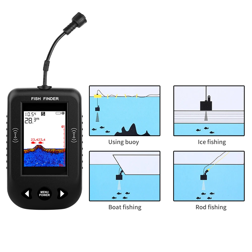 Alarm 100M Portable Sonar Fish - Fish Finder Portable review and price