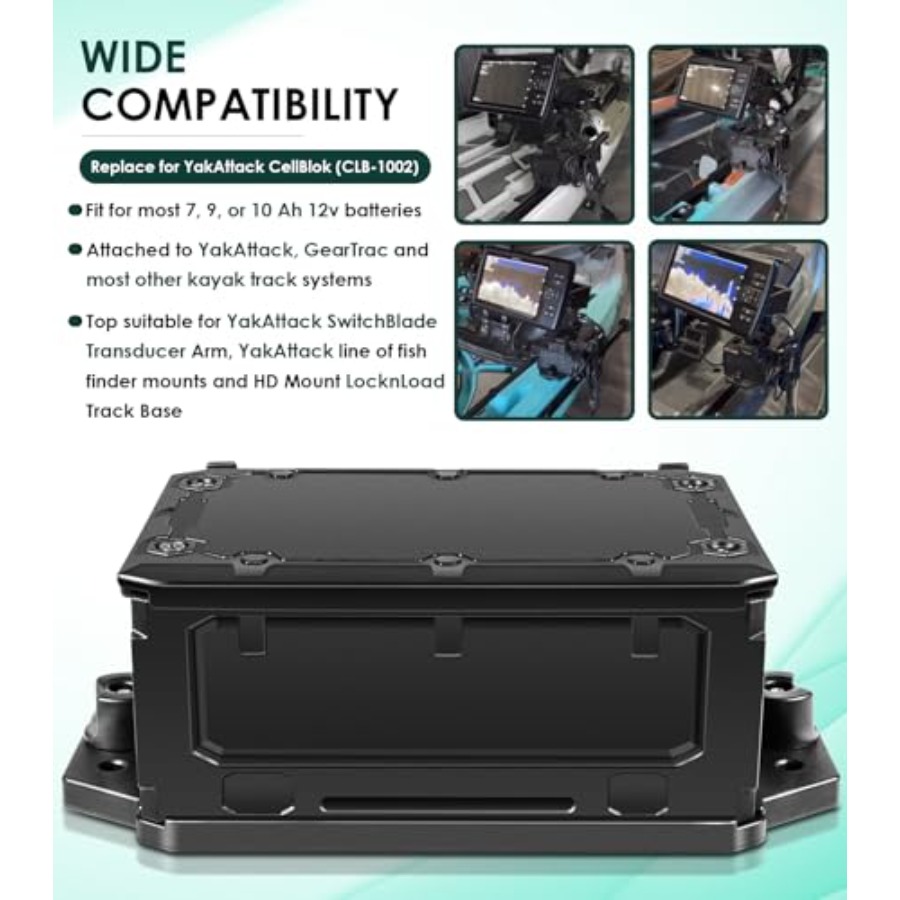 Track Mounted Battery Box for  - Fish Finder Mount review and price