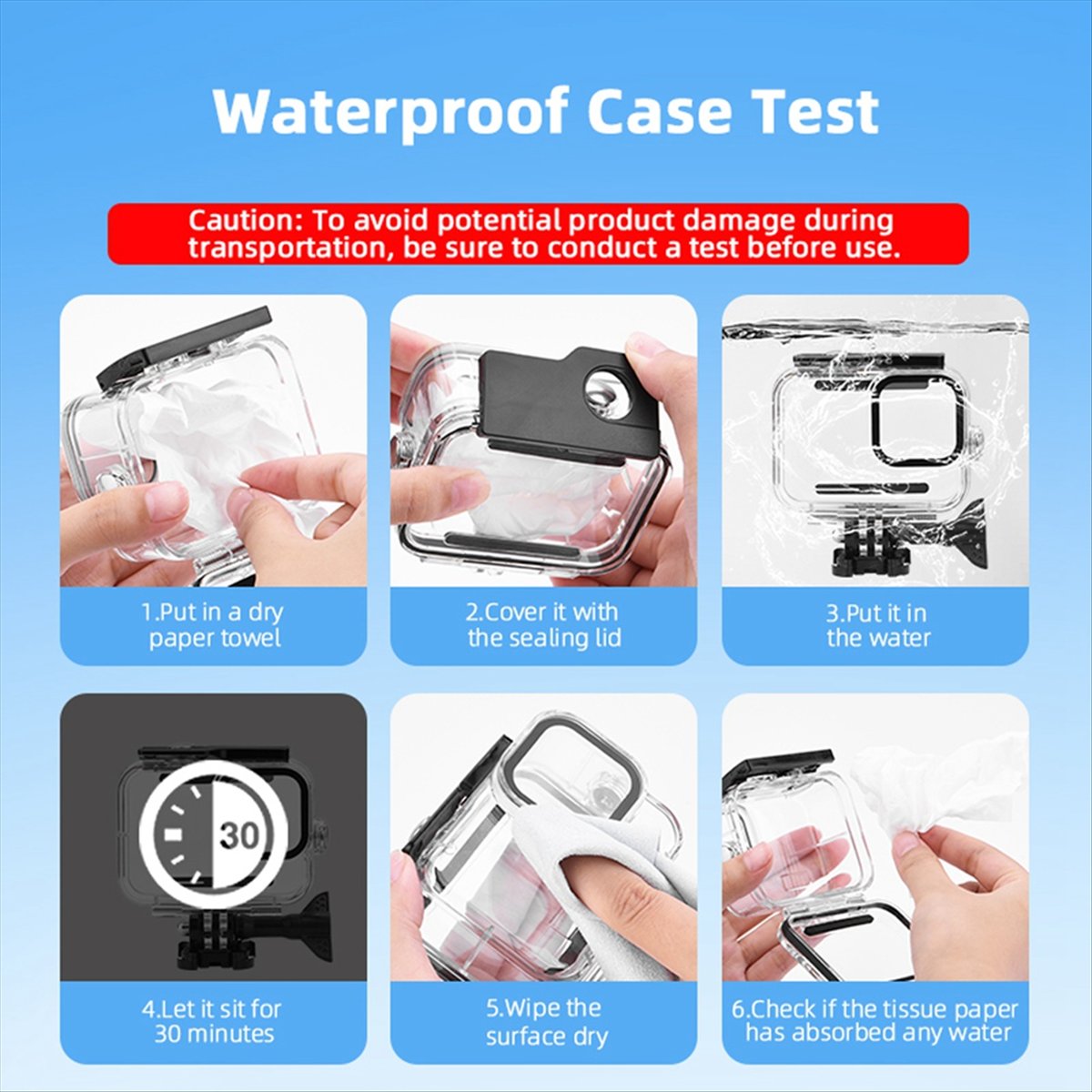 M05K 60M Waterproof Case for G - Underwater Camera review and price