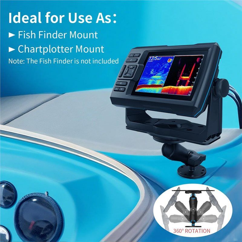 AA90-Aluminum Fish Finder Moun - Fish Finder Case review and price