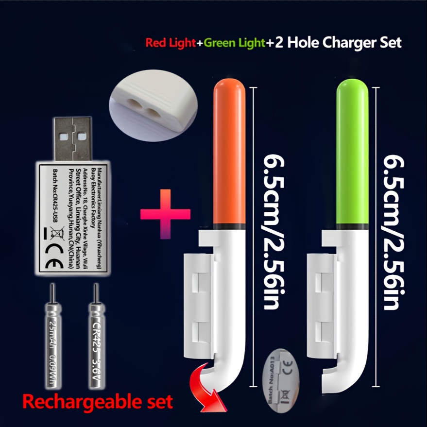 Fishing 5-Piece Set (2 Rod Tip - Fish Finder Charger review and price