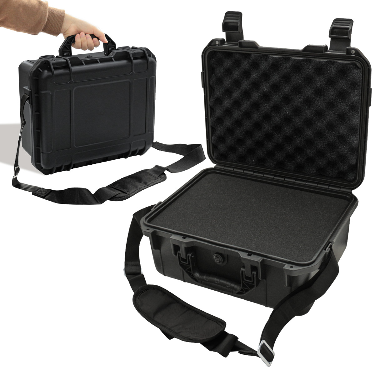 Equipment Hard Case with Pre-c - Fish Finder Case review and price