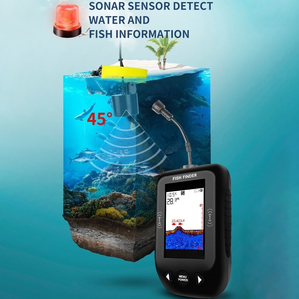 45 Degrees XF03 Fish Finders L - Fish Finder Portable review and price