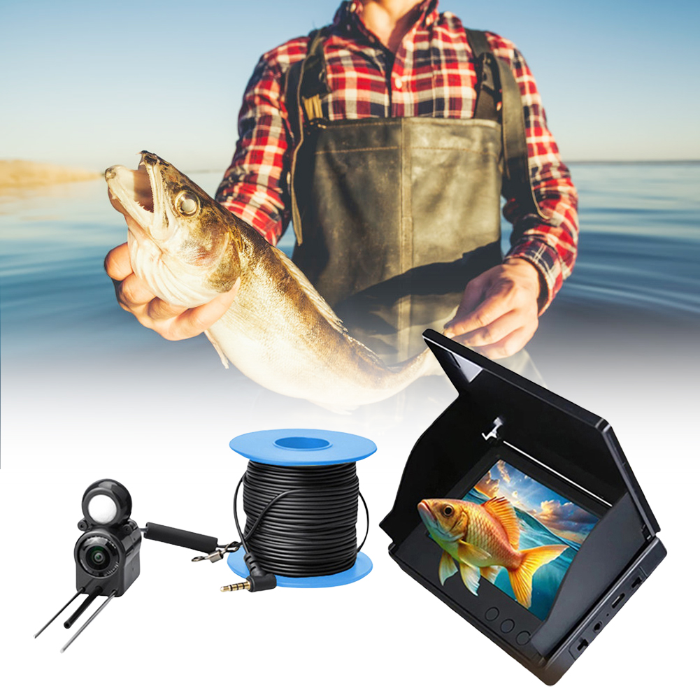 Underwater Fishing Camera 4.3  - Fish Finder Cable review and price