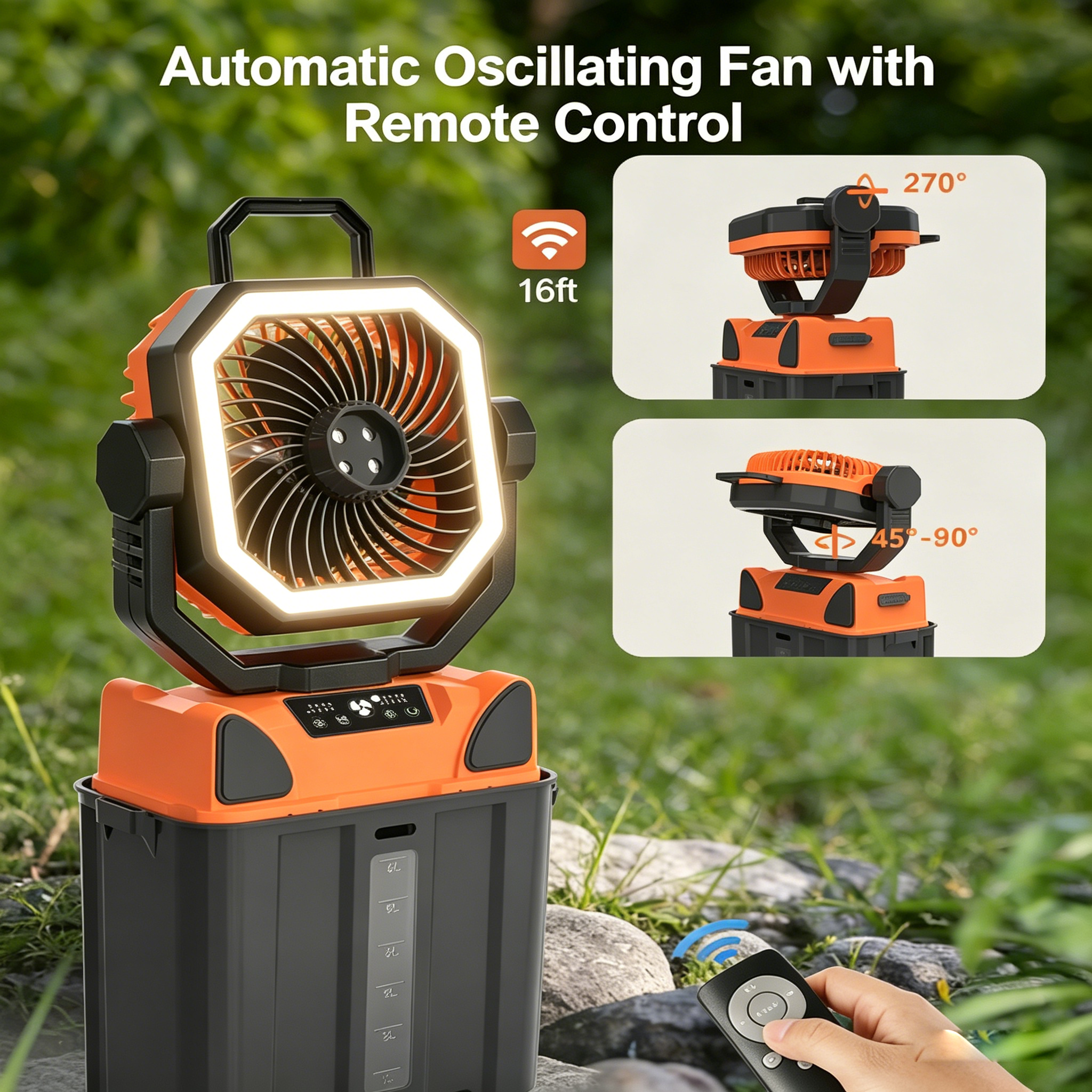 30000mAh Spray Camping Fan wit - Fish Finder Battery review and price