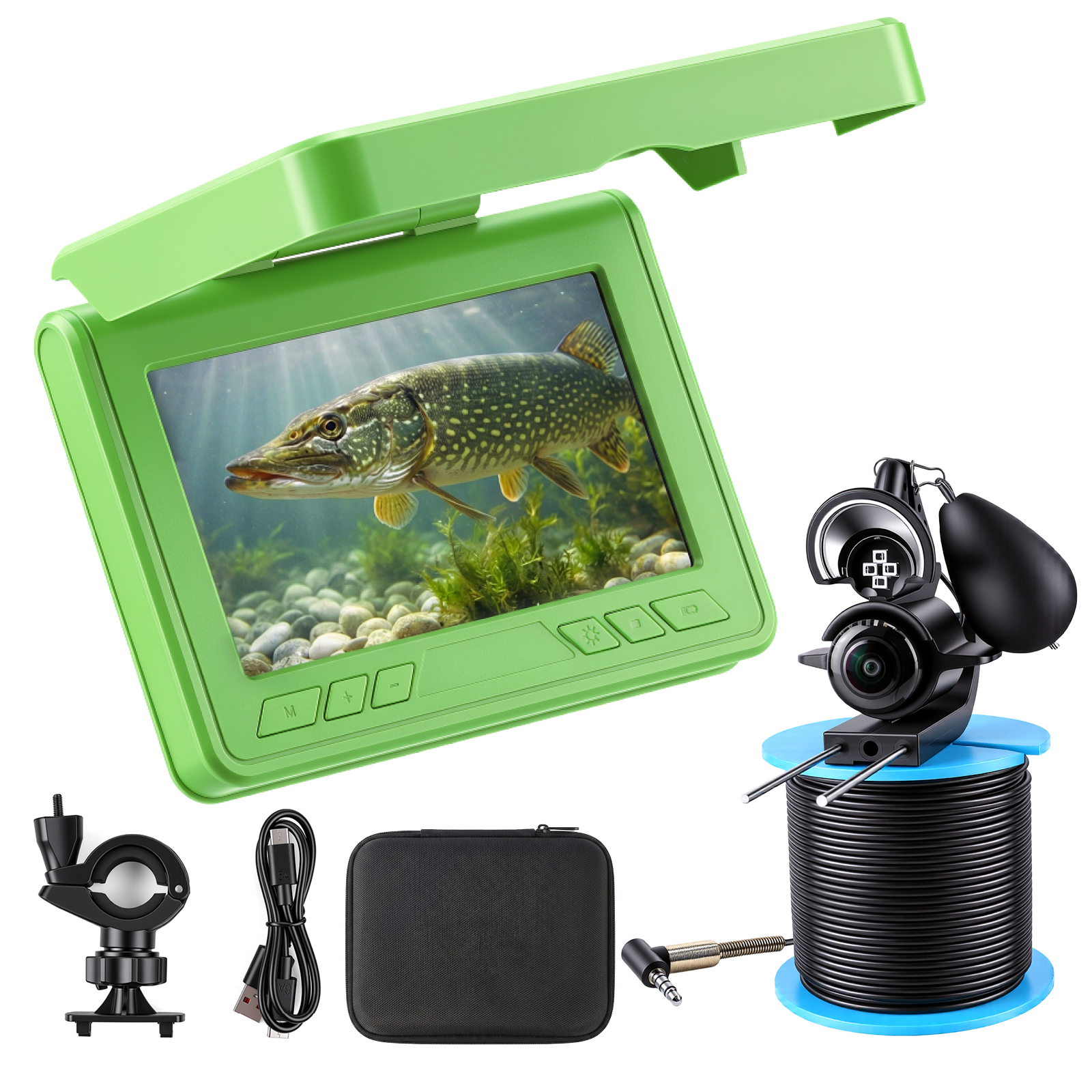 Portable Underwater Visual Fis - Fishing Depth Finder review and price
