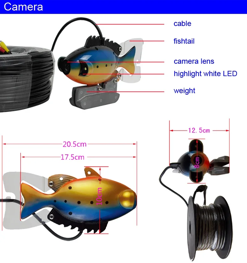 SY801 Full Waterproof Underwat - Fish Finder Case review and price