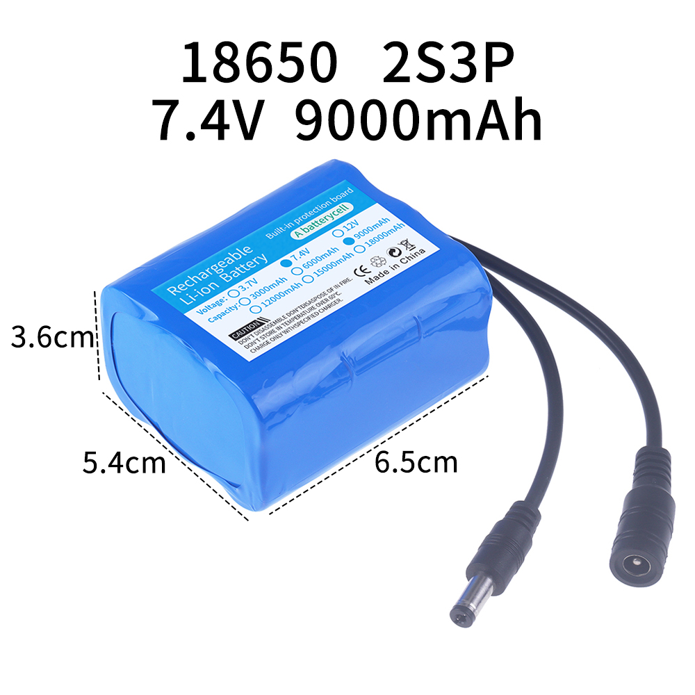 7.4V battery 3000mah/6000mah/9 - Fish Finder Charger review and price