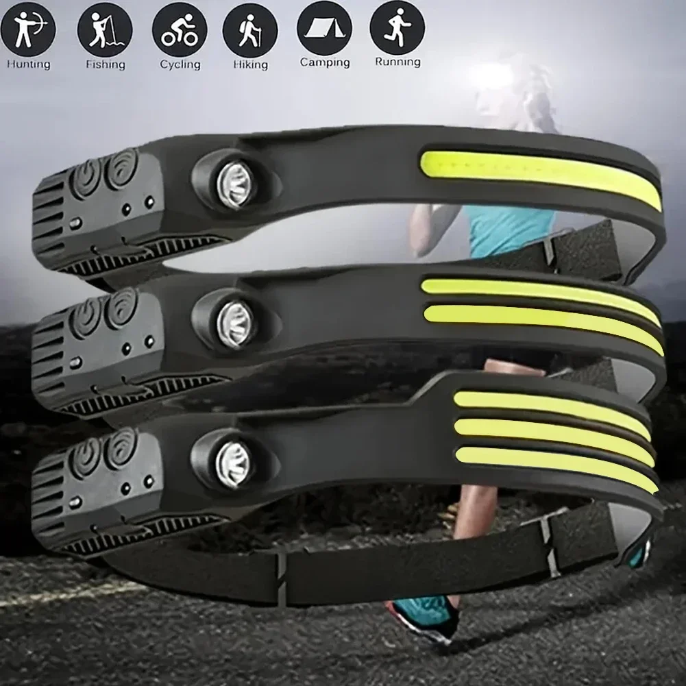 LED Sensor Headlamp Built-in B - Fish Finder Battery review and price