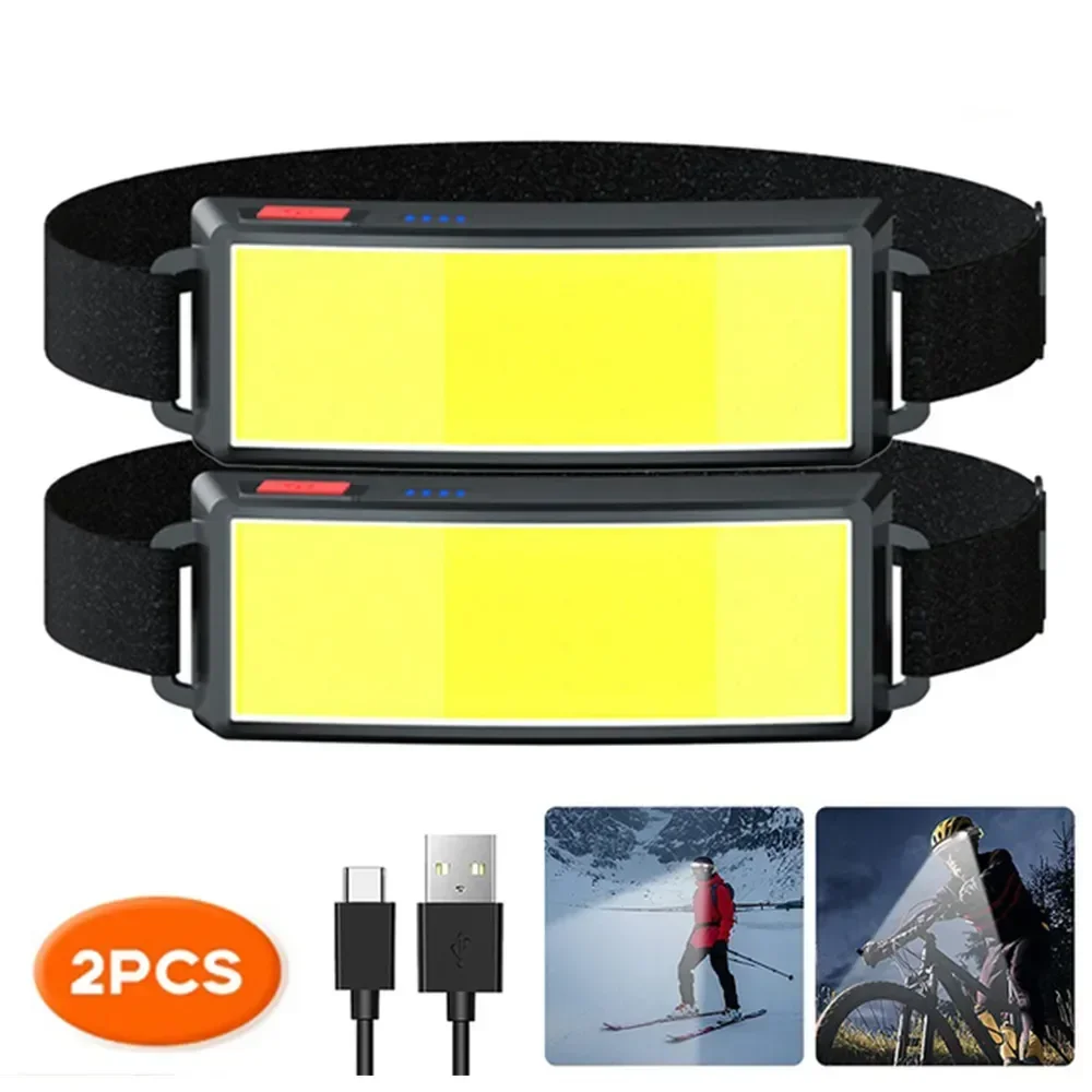 COB Portable LED Headlights Ou - Fish Finder Battery review and price