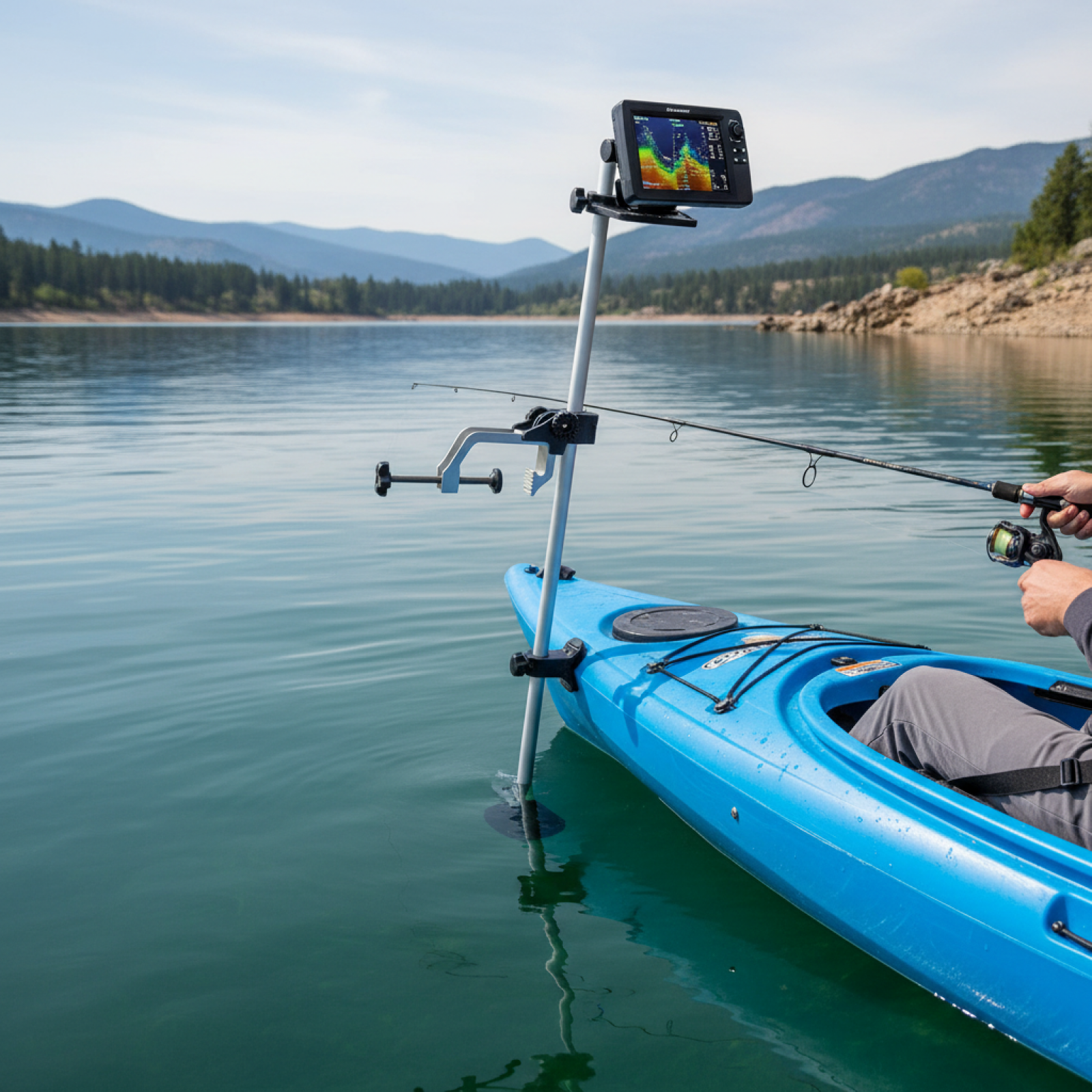 Kayak Fish Finder Mount Versat - Fish Finder Mount review and price