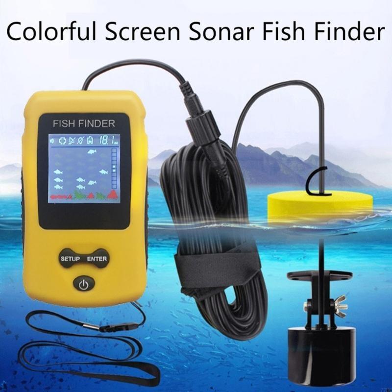 77HC Portable Fish Finders wit - Fishing Depth Finder review and price