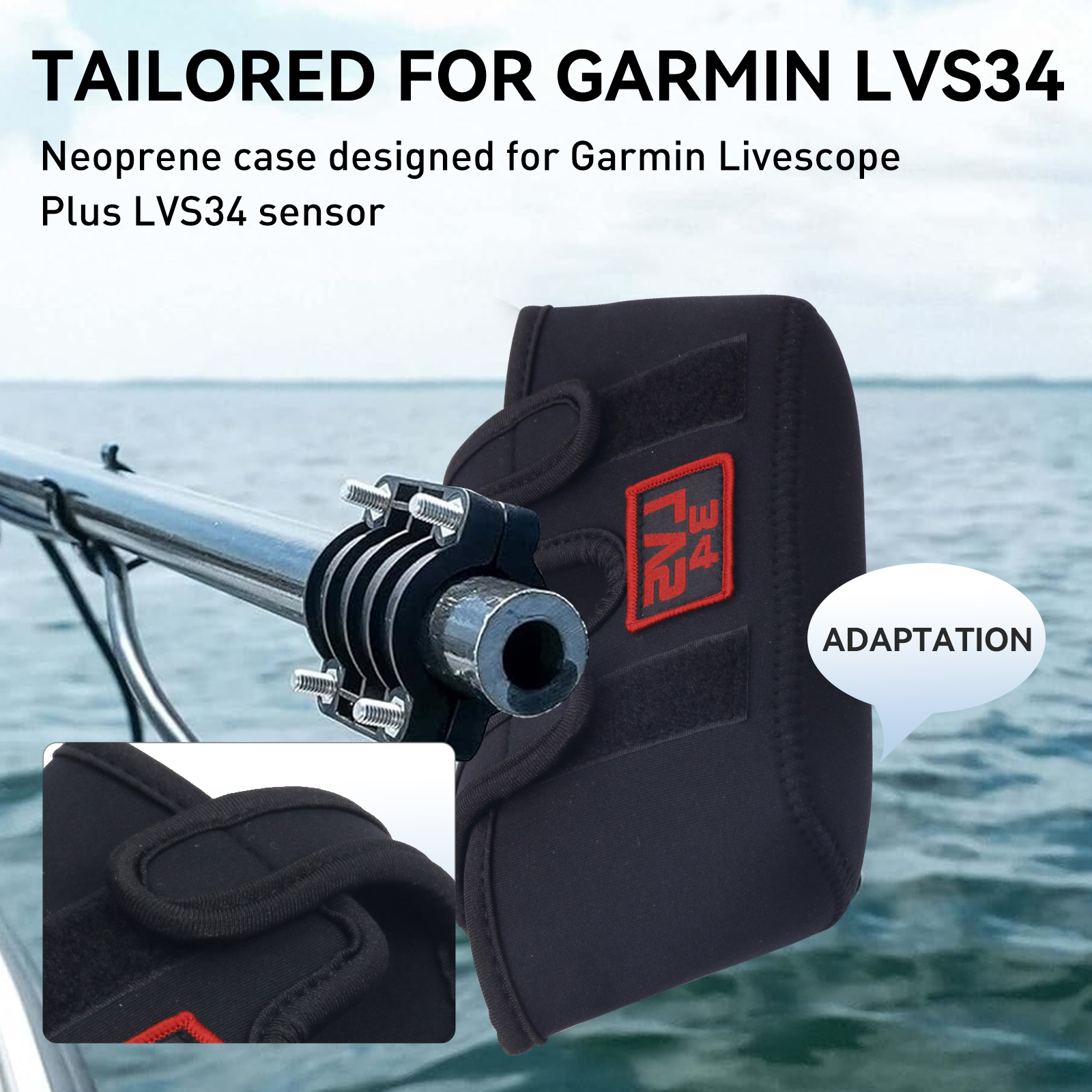 LVS34 Marine Garmin Transducer - Fish Finder Case review and price