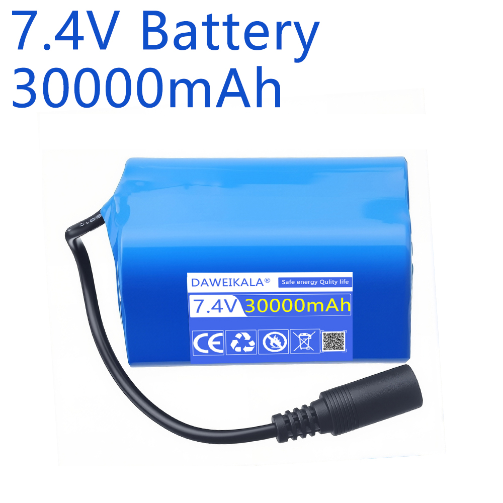 7.4V 30000mAh Battery with USB - Fish Finder Charger review and price