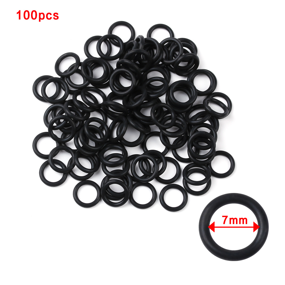 100 PCs Black Rubber O-Rings S - Bite Indicator review and price