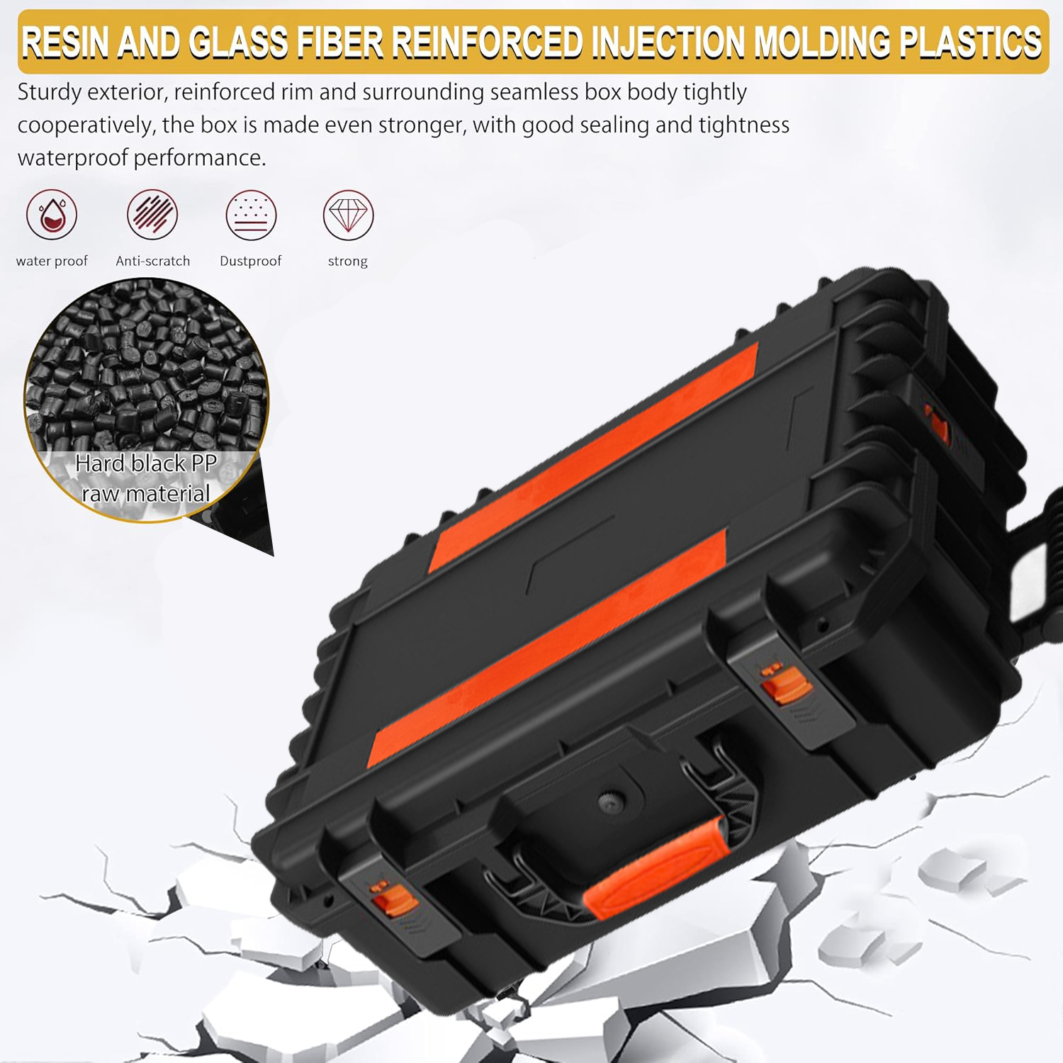 Pre Cut Foam Hard Case Waterpr - Fish Finder Case review and price