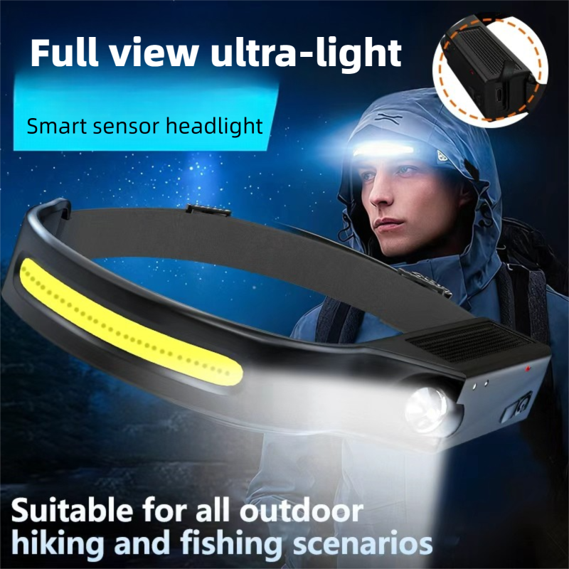 LED Sensor Headlamp Built-in B - Fish Finder Battery review and price