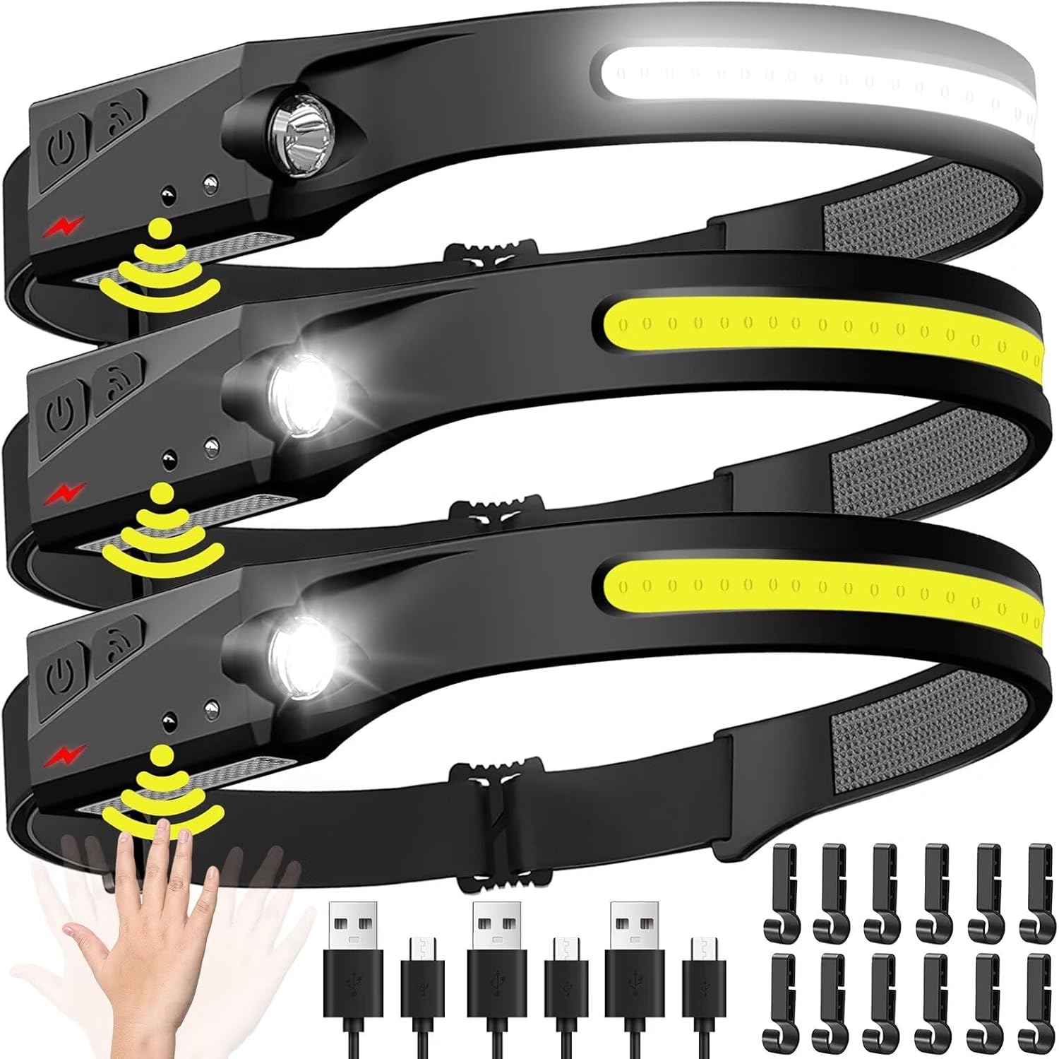 Sensor Headlamp LED Head Flash - Fish Finder Battery review and price