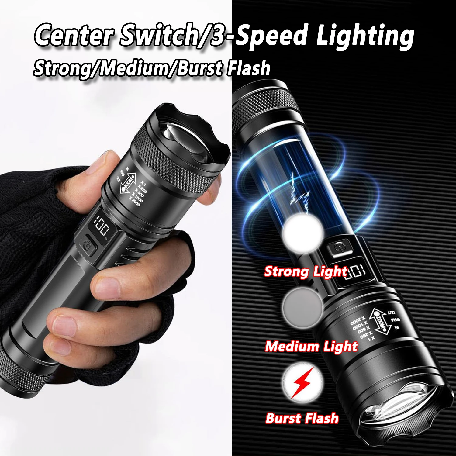Ultra Bright LED Flashlight 20 - Fishing Light review and price