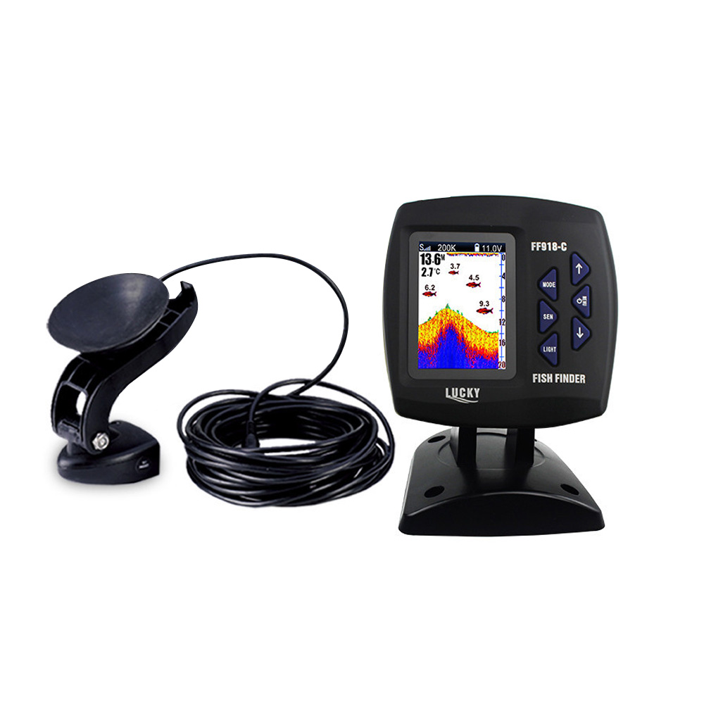 FF918-C100DS Color Screen Wire - Fishing Depth Finder review and price