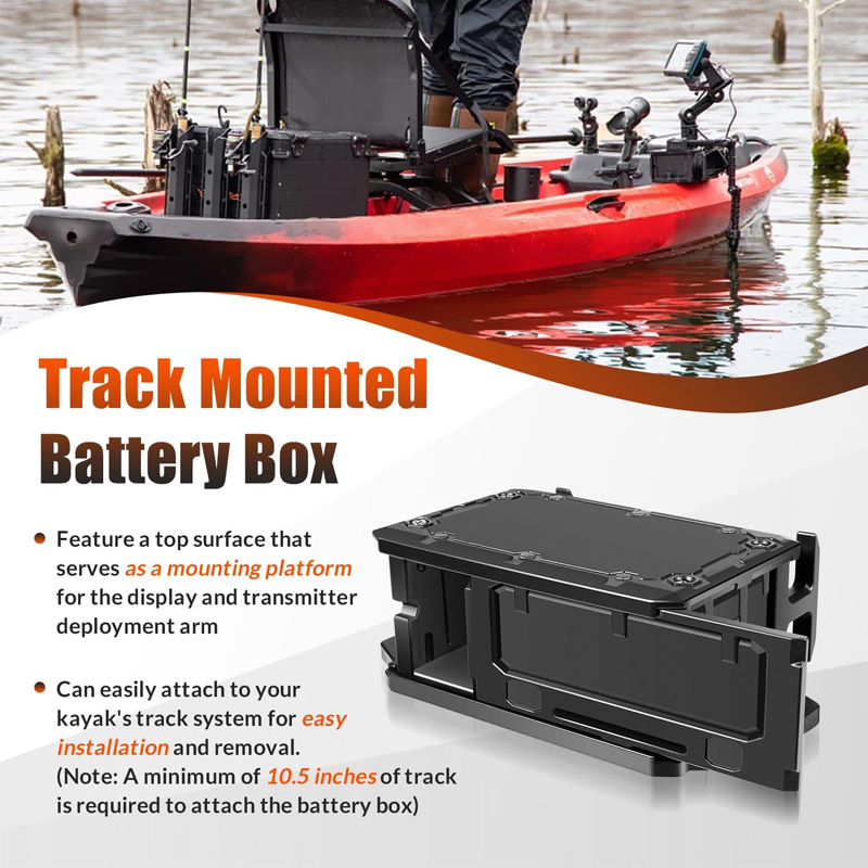 Track Mounted Battery Box for  - Fish Finder Mount review and price