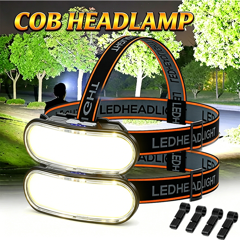 Powerful COB LED Headlamp Type - Fish Finder Battery review and price