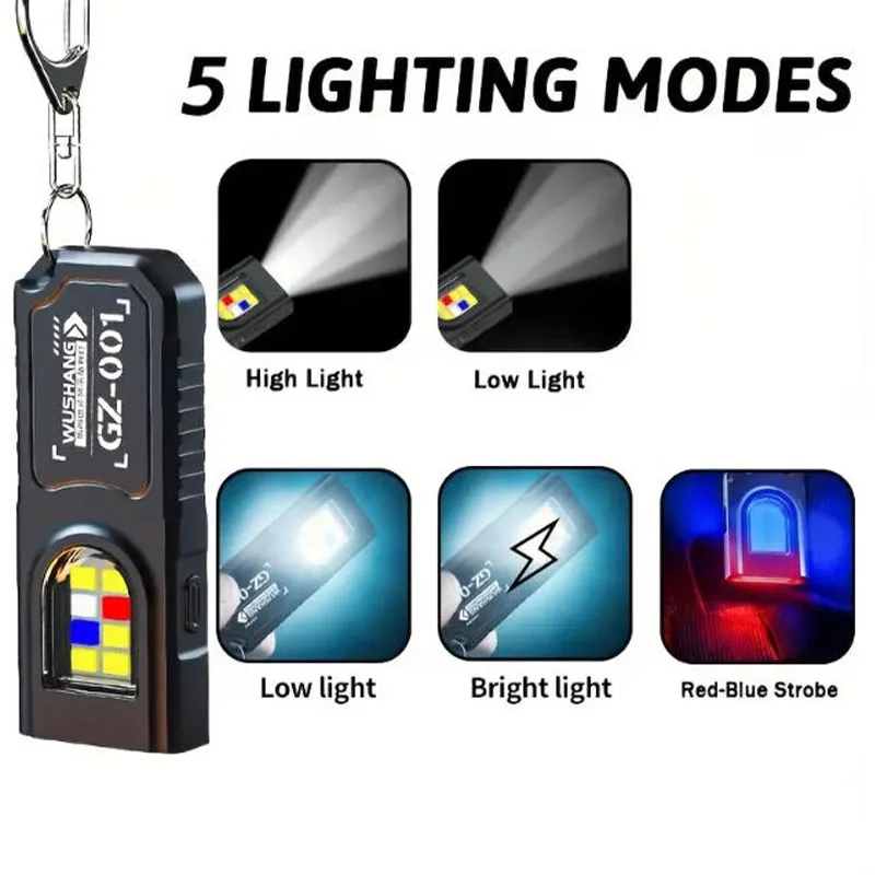LED Keychain Flashlight Type C - Fishing Light review and price