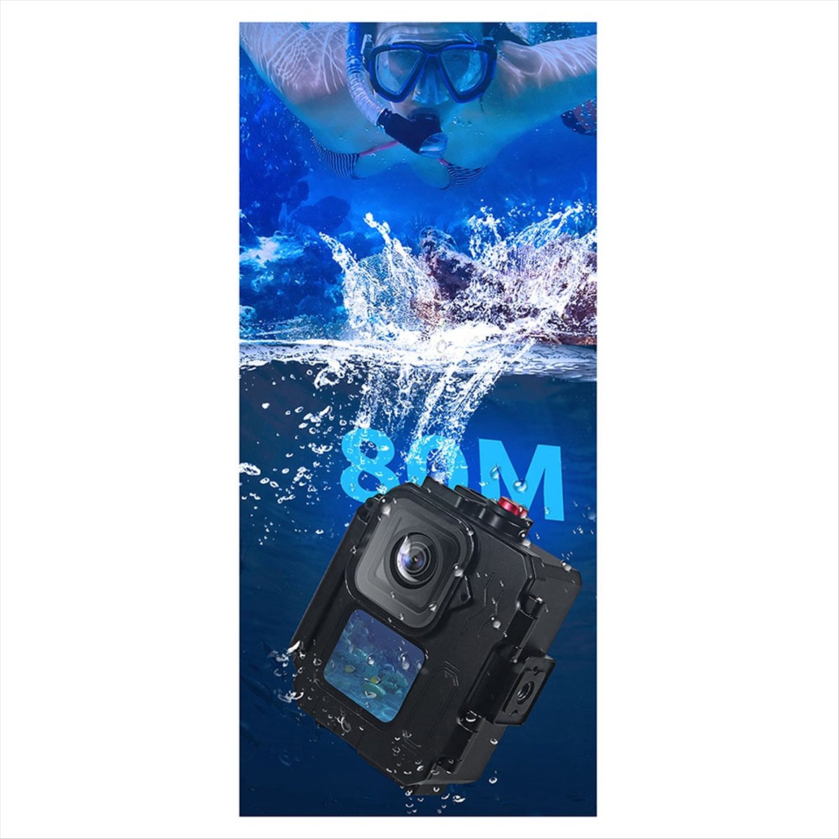 N05R 80M Waterproof Case Alumi - Underwater Camera review and price