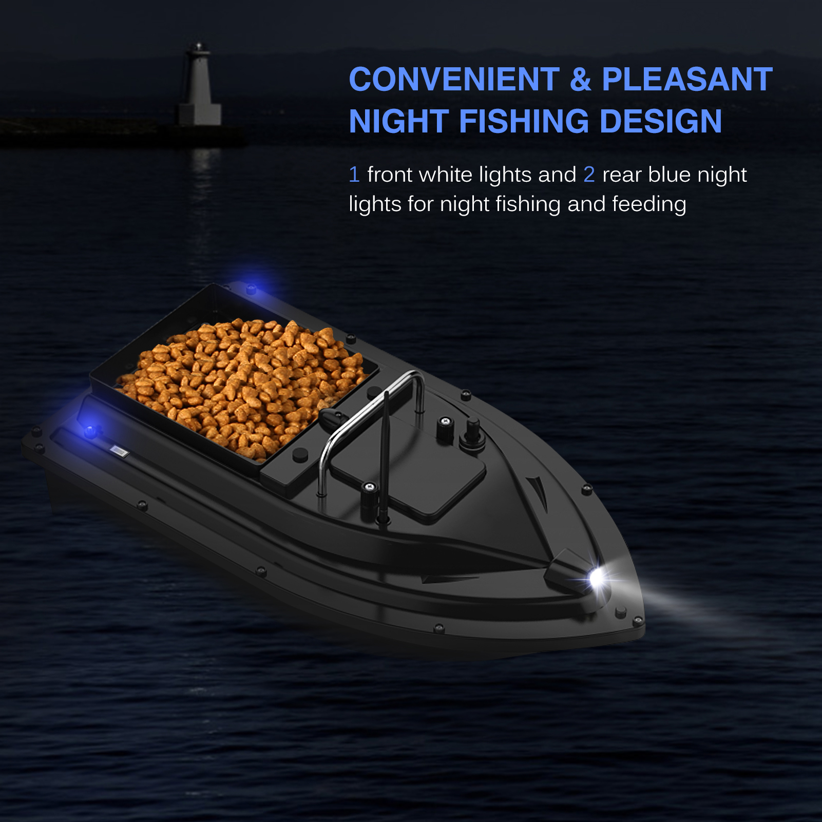 D16E GPS Fishing Bait Boat wit - Fishing Gps review and price