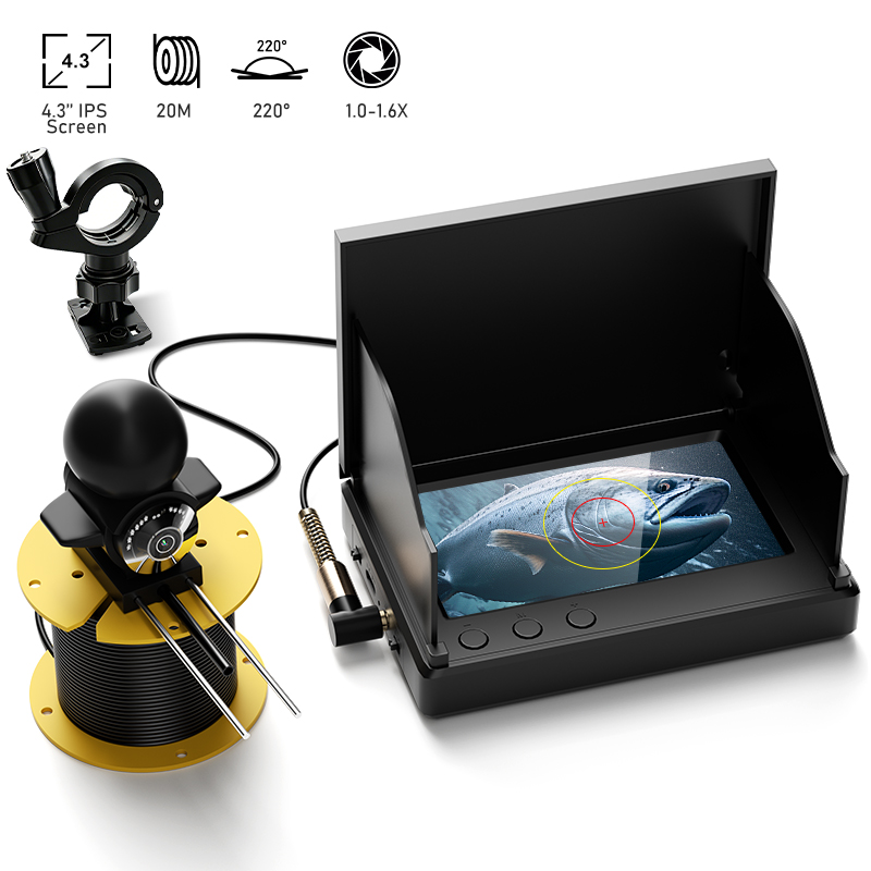 Fishing Camera with Night Visi - Fishing Depth Finder review and price